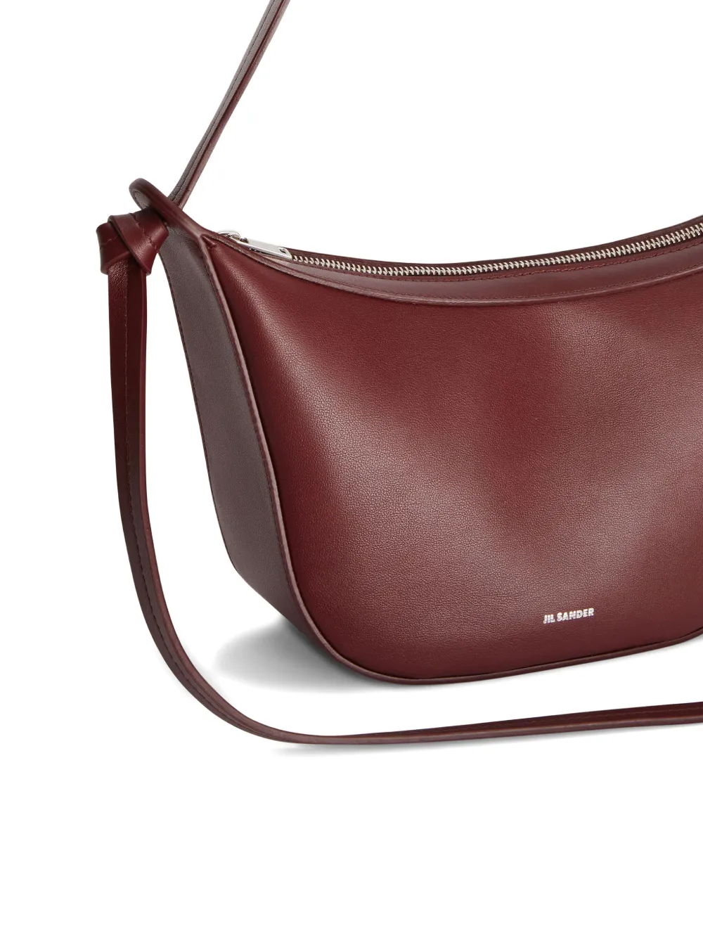 Jil Sander Knot kleine schoudertas Rood