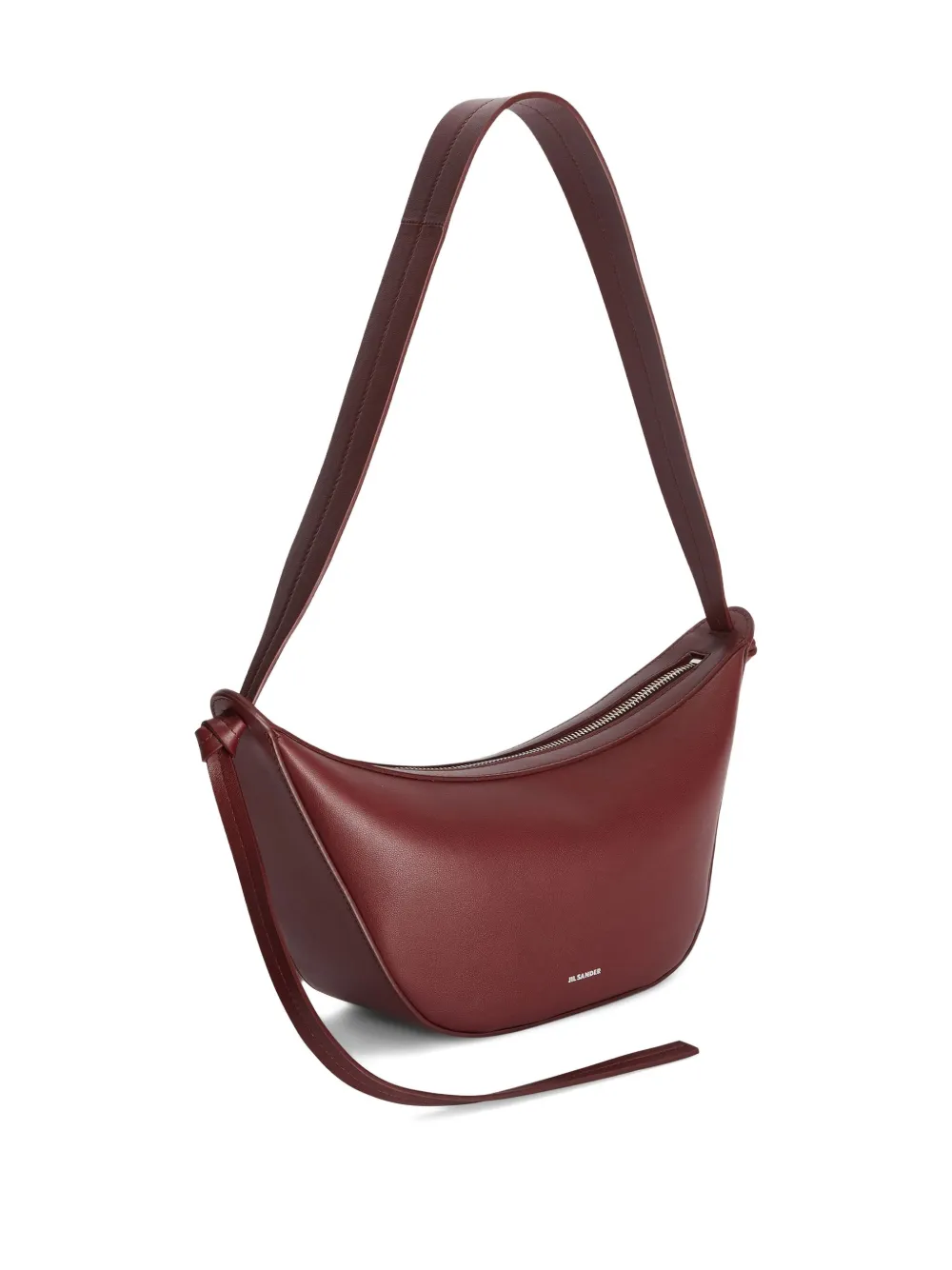 Jil Sander Knot kleine schoudertas Rood