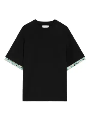 JIL SANDER ジルサンダー　military over shirt 黒 polyester-gabardine-shirt-in-