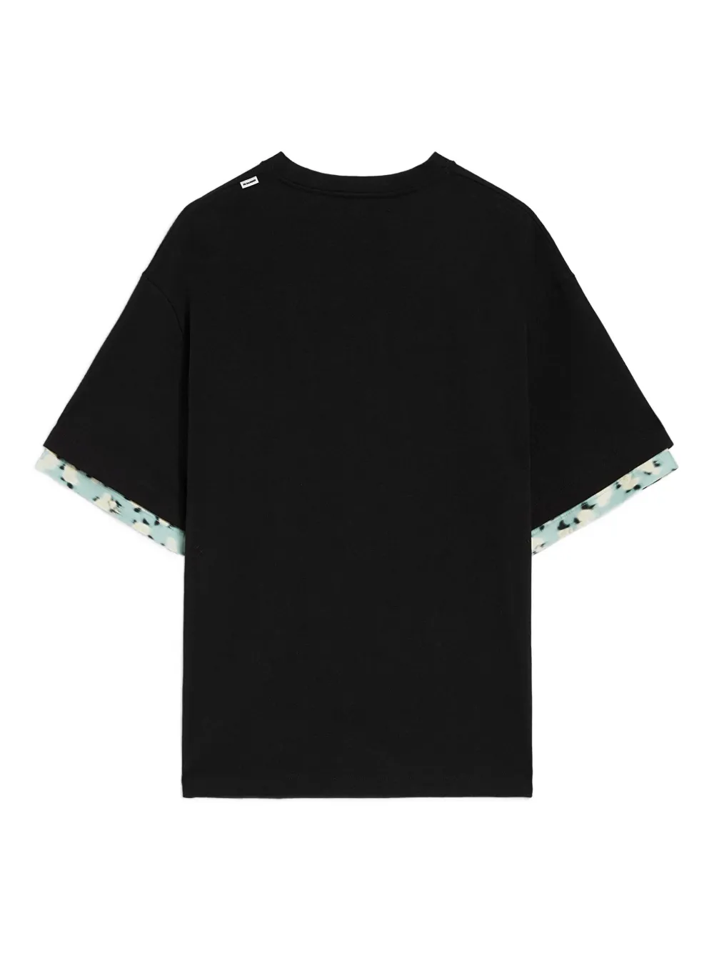 Jil Sander Katoenen T-shirt met ronde hals Zwart