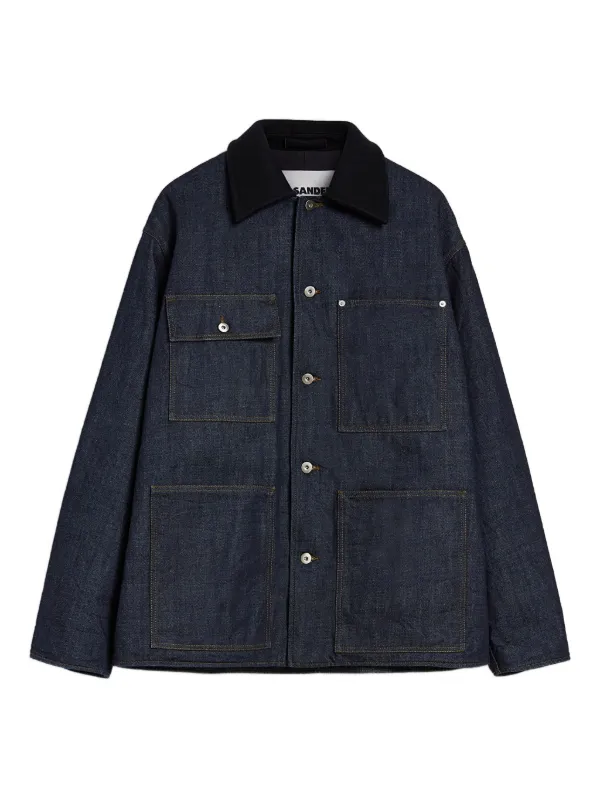 Jil Sander デニムジャケット | ブルー | FARFETCH JP