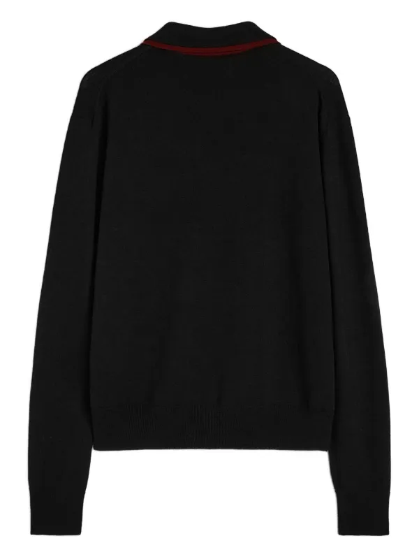JIL SANDER ブラック ポロシャツ Jil Sander ポロシャツ | ブラック | FARFETCH JP