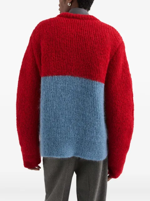 Jil Sander colourblock sweater