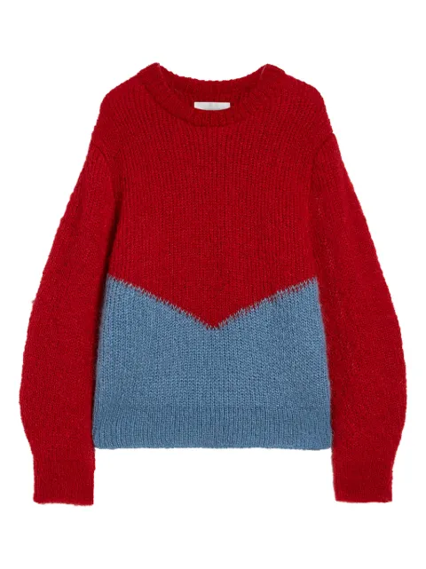 Jil Sander Maglione con design color-block