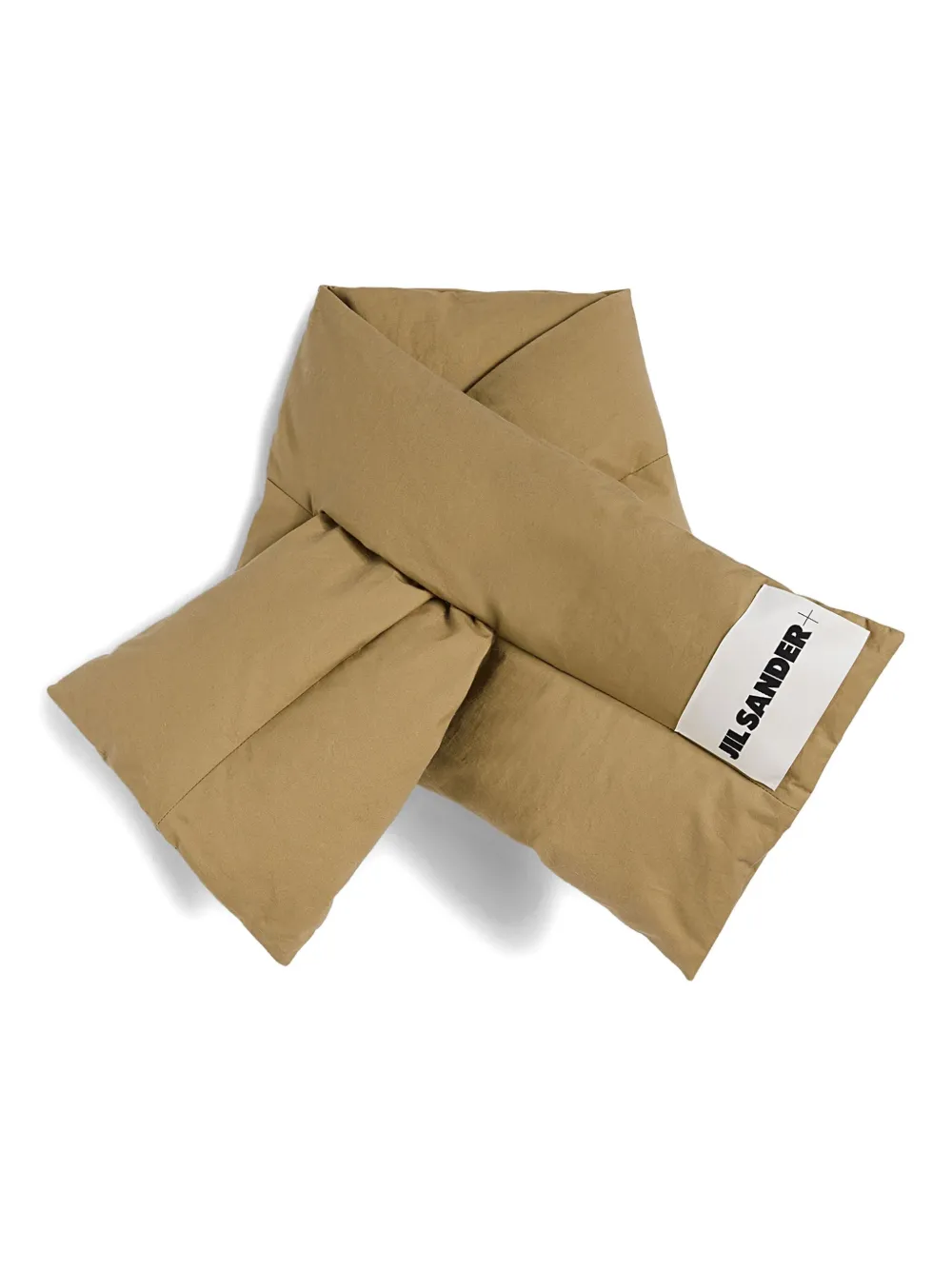 JIL SANDER+ down scarf | Brown | Image 1