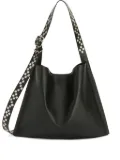 Jil Sander belt-strap shoulder bag - Black