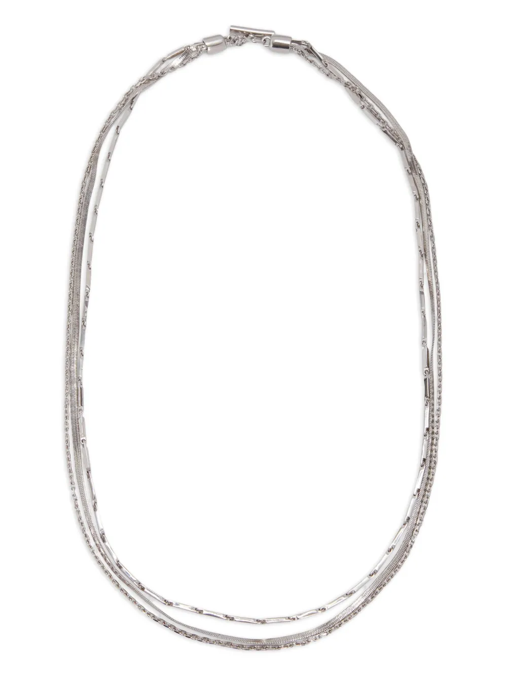Jil Sander layered chain necklace | Silver | Image 1
