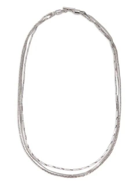 Jil Sander layered chain necklace