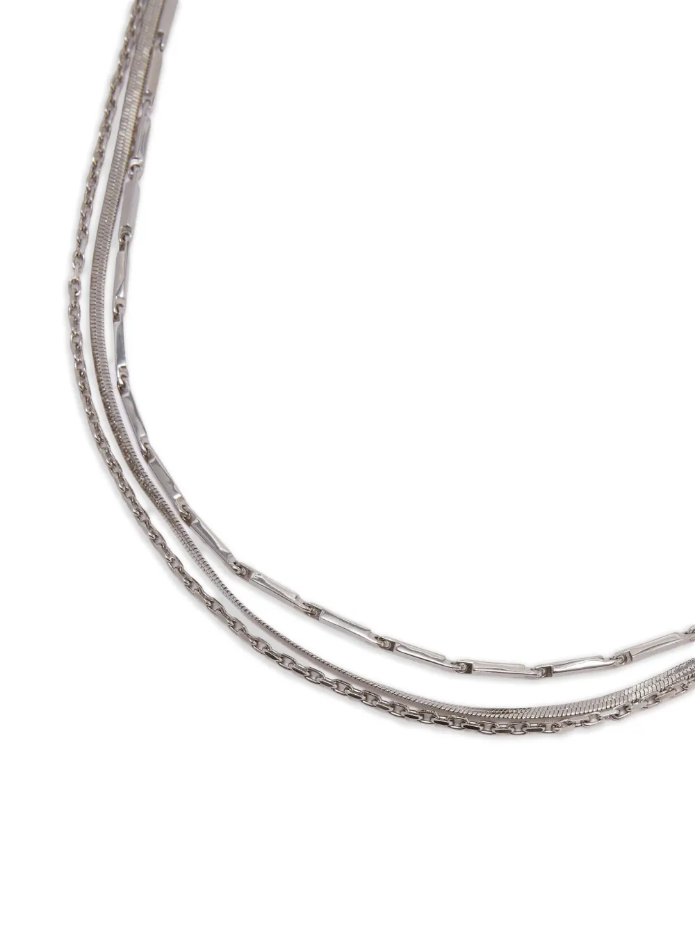 Jil Sander チェーン ネックレス | シルバートーン | FARFETCH JP