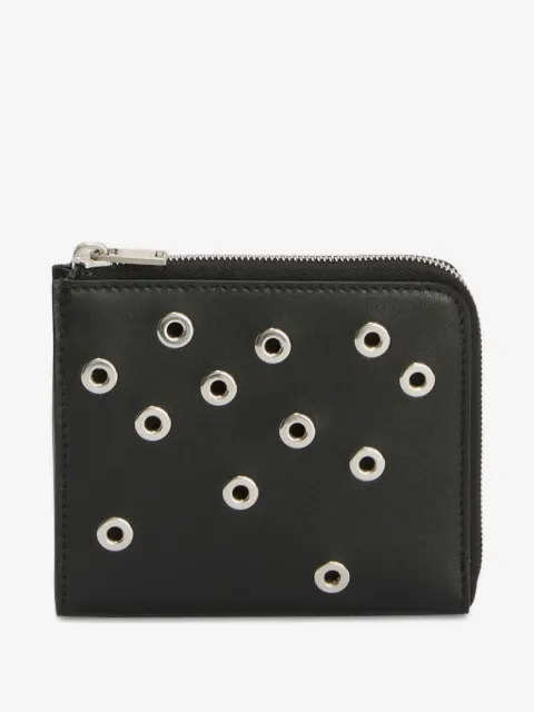 Jil Sander eyelet-embellished card holder