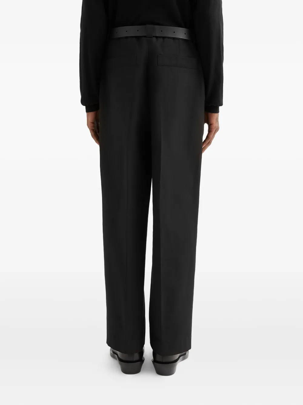 Jil Sander Katoenen broek Zwart