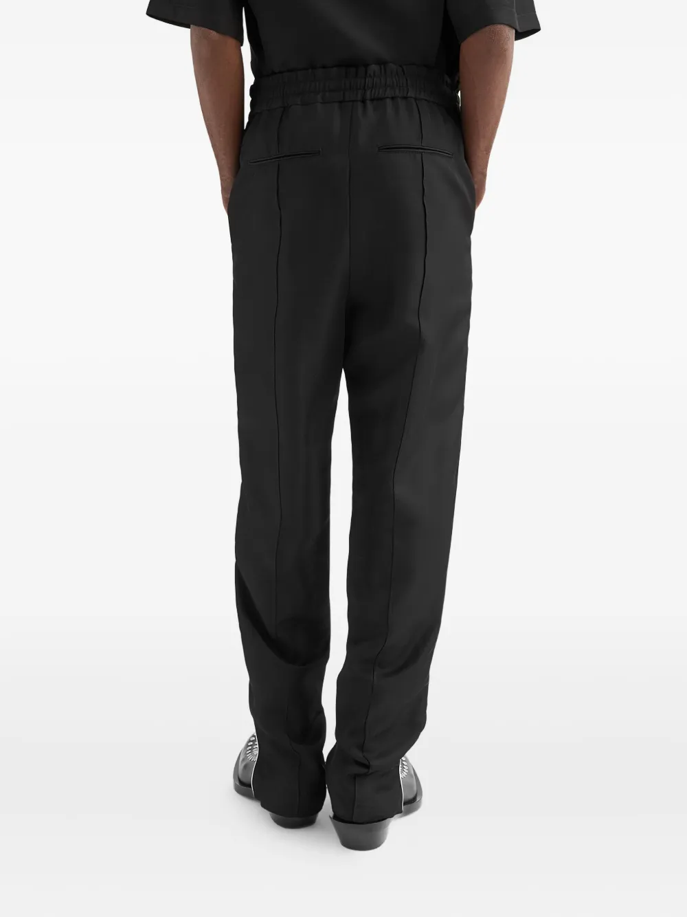 Jil Sander Broek met afwerking Zwart
