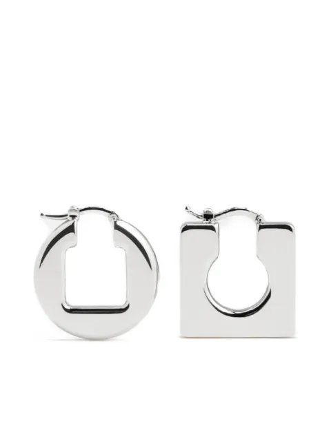 Jacquemus Les boucles Rond Carré earrings