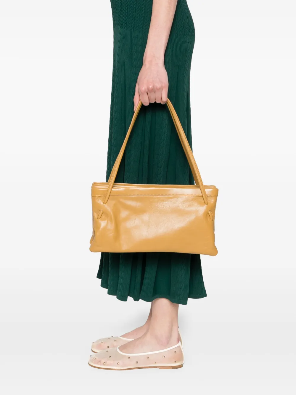 BY FAR Hannah shoulder bag - Geel