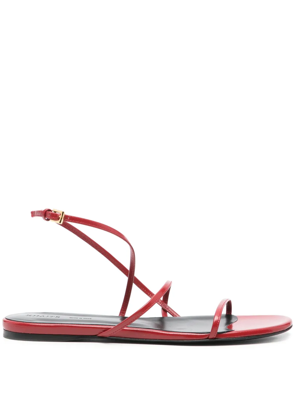 KHAITE Loop sandalen Rood