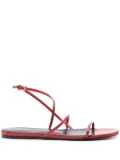 KHAITE Loop sandals - Red