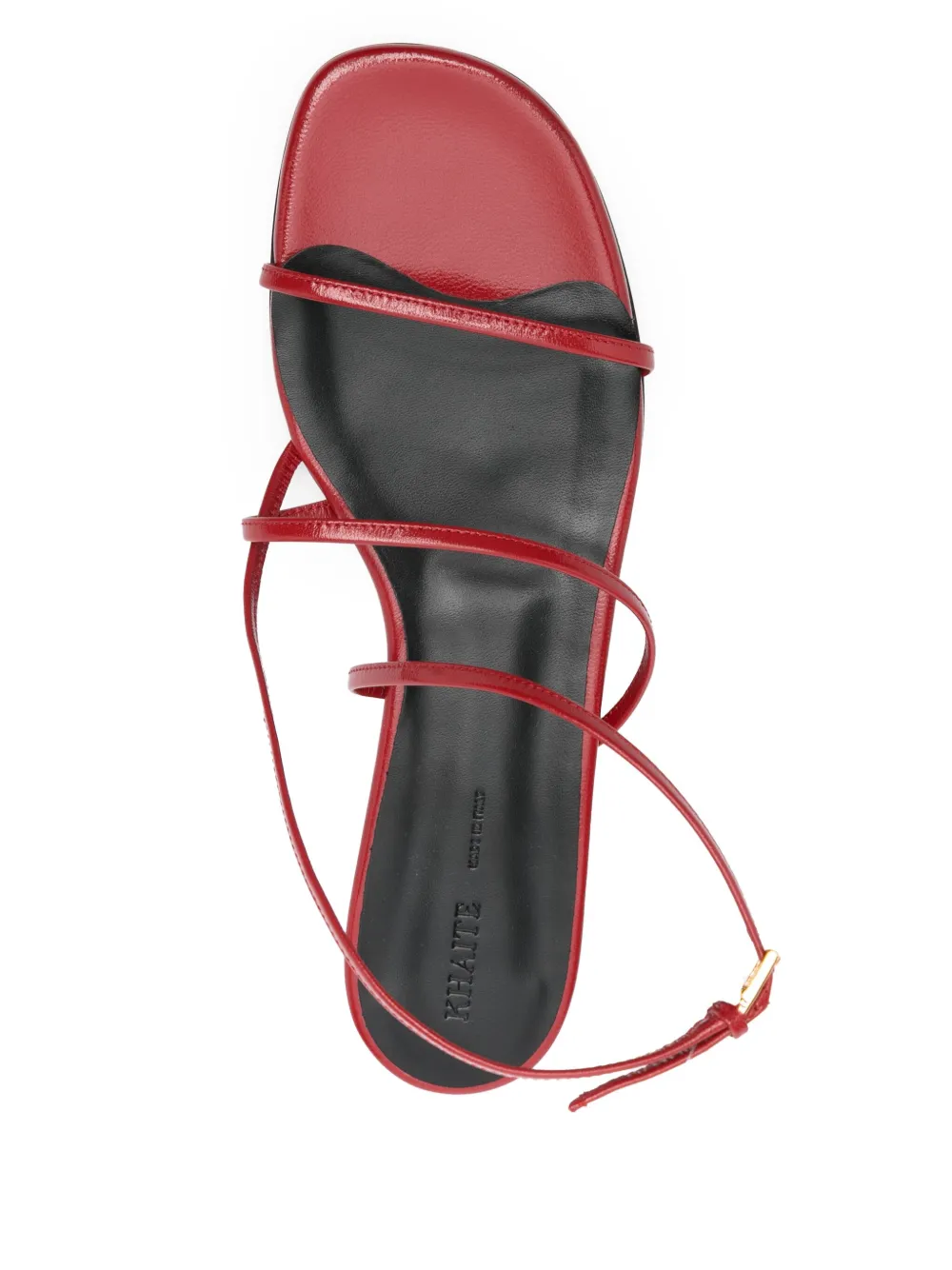 KHAITE Loop sandalen Rood