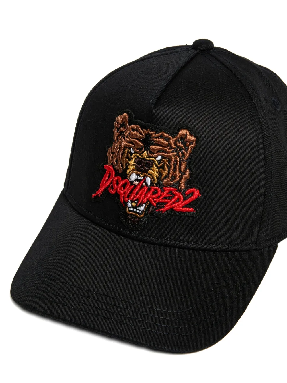 DSQUARED2 KIDS Katoenen pet Zwart