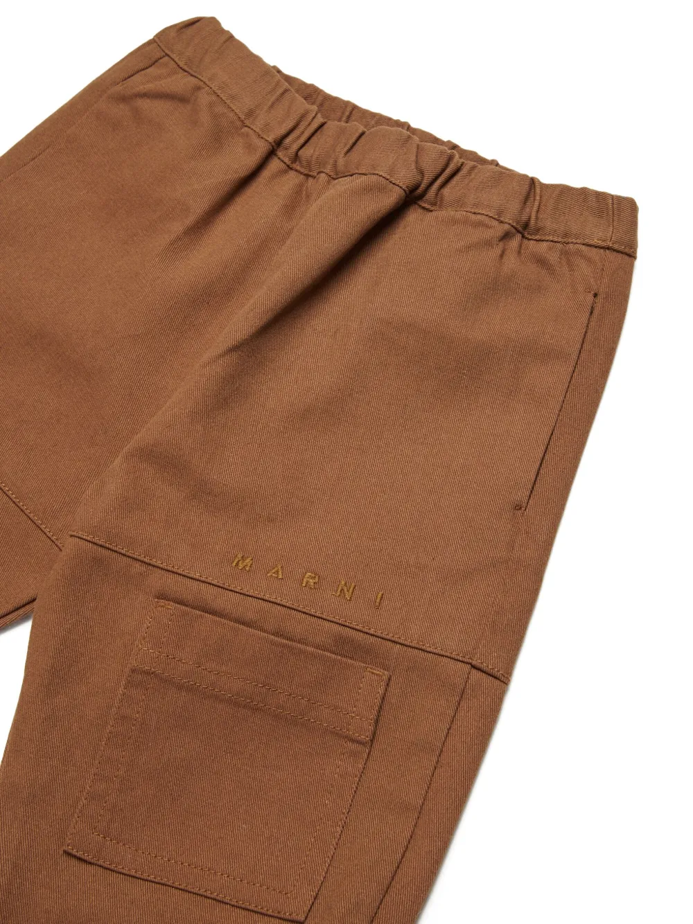 Marni Kids Katoenen broek Bruin