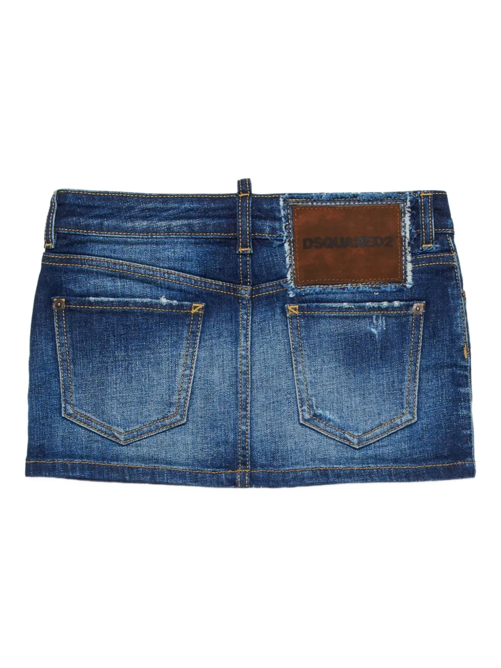 DSQUARED2 KIDS Katoenen mini-rok Blauw