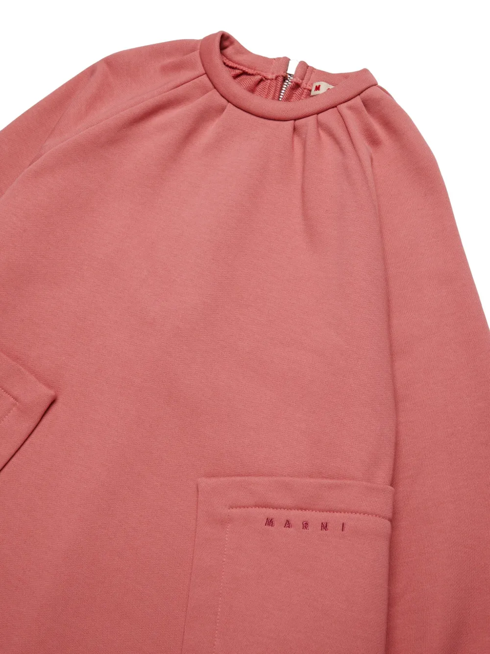 Marni Kids Katoenen jurk Rood