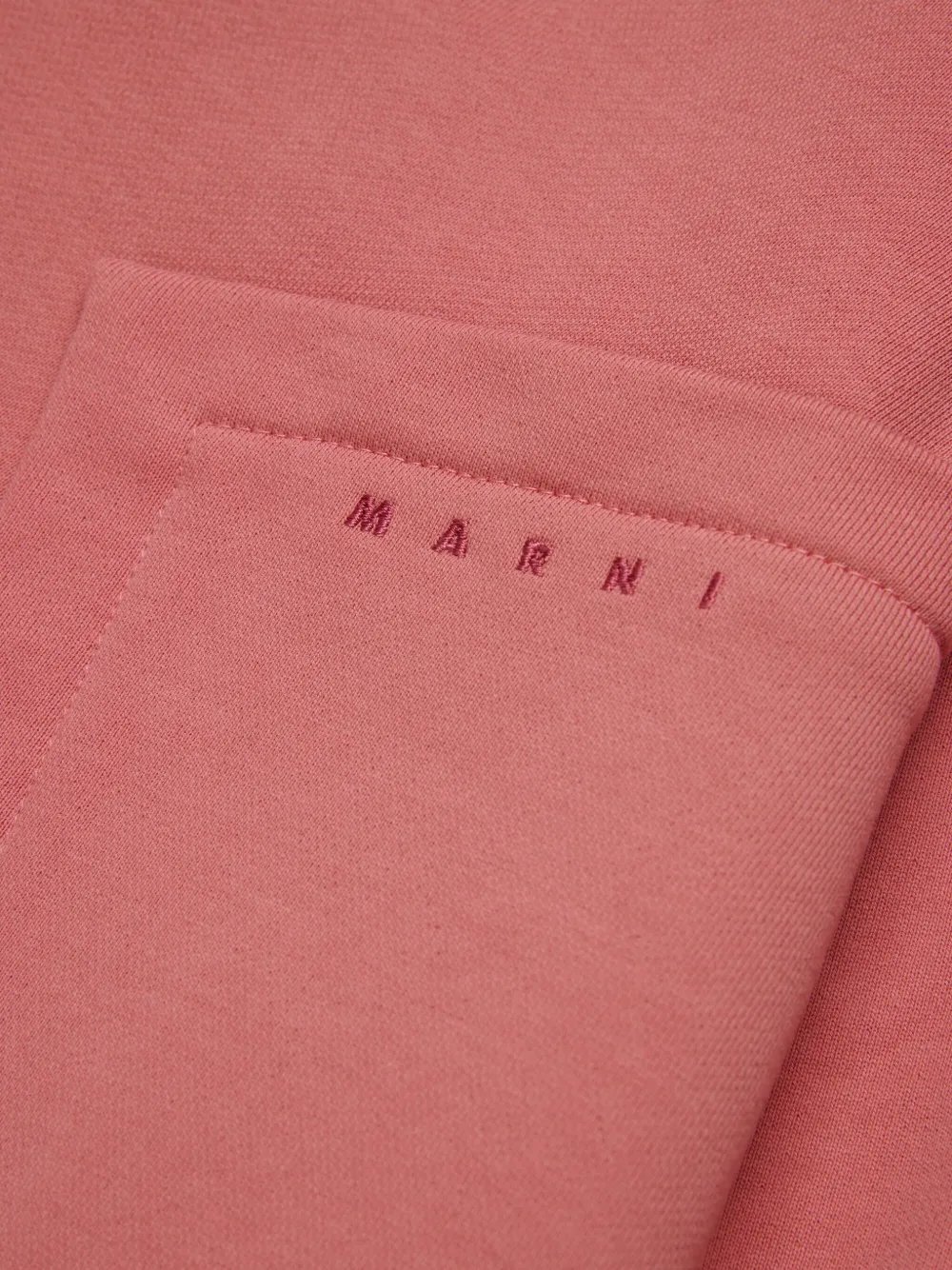 Marni Kids Katoenen jurk Rood