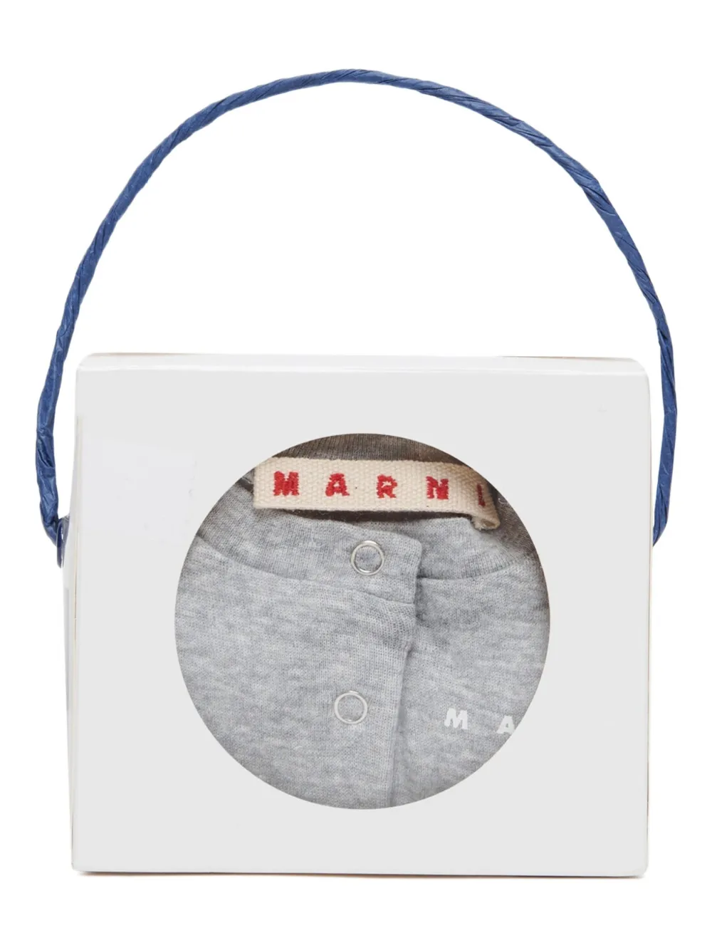 Marni Kids Romper muts en slabbetje Grijs