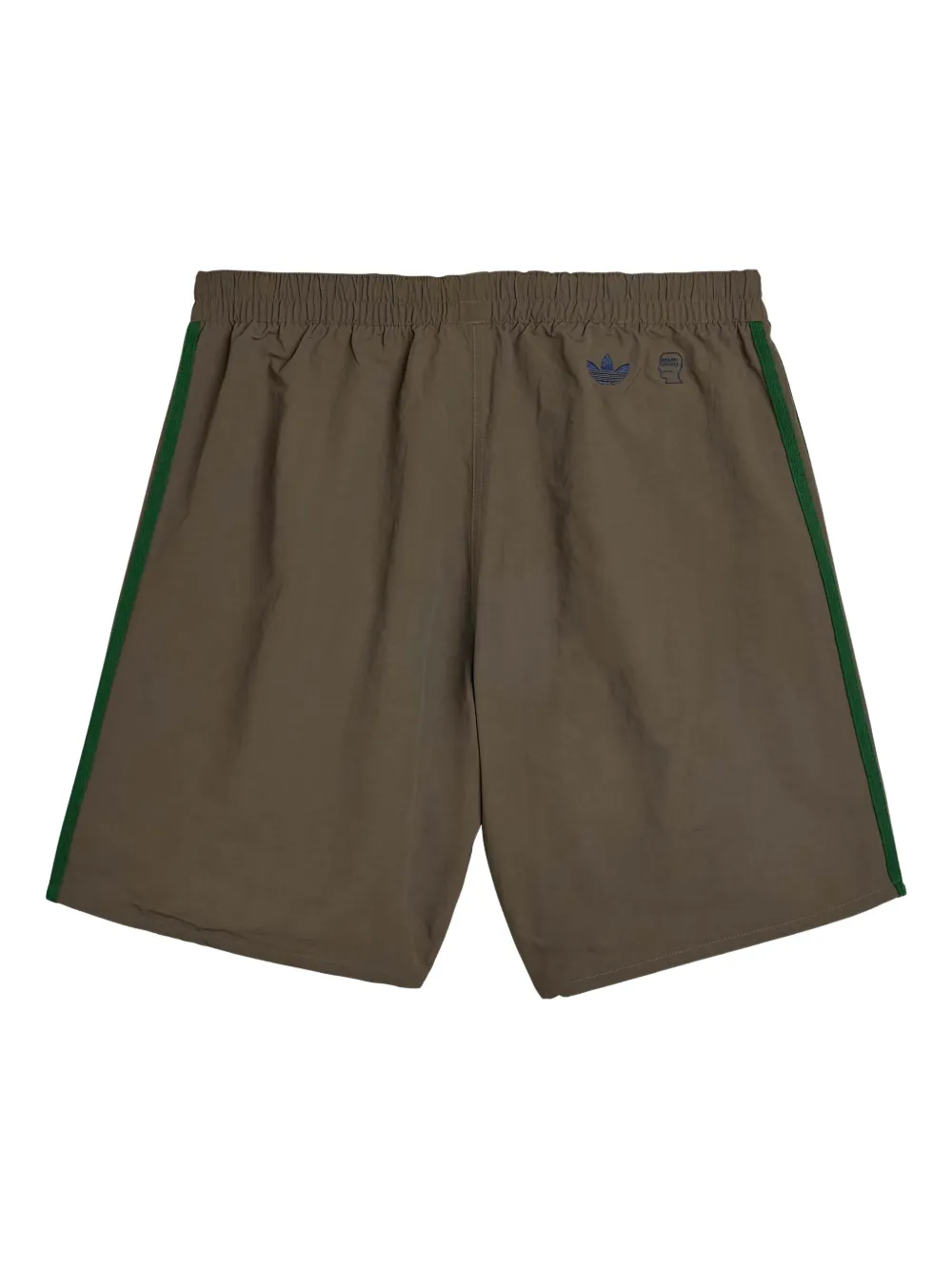 adidas x Brain dead logo-print shorts Bruin