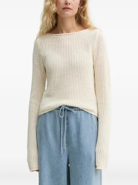 Won Hundred Carolina open-knit long-sleeve sweater