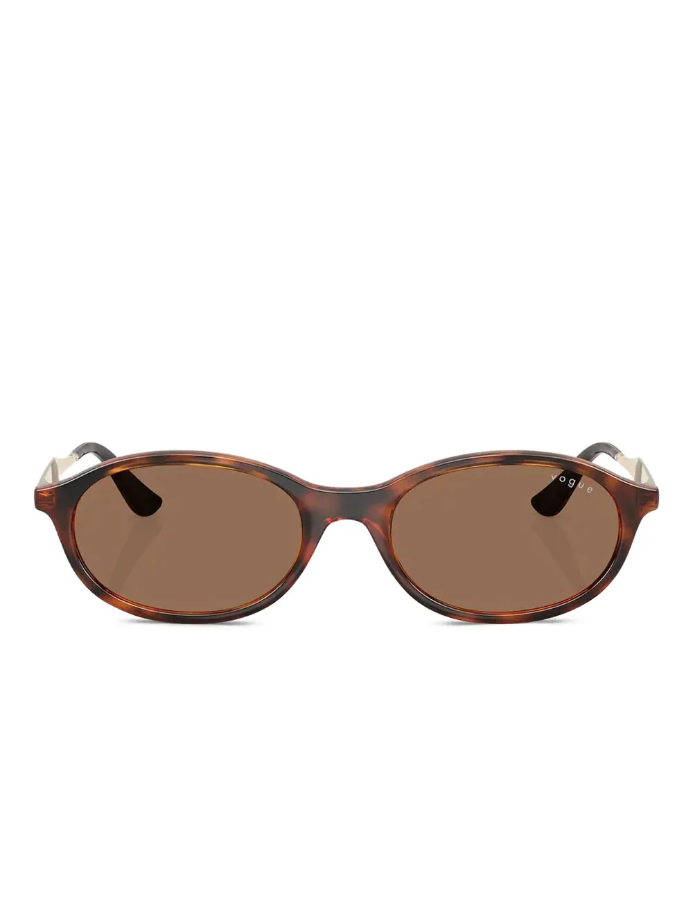 Vogue Eyewear Zonnebril met ovalen montuur Bruin