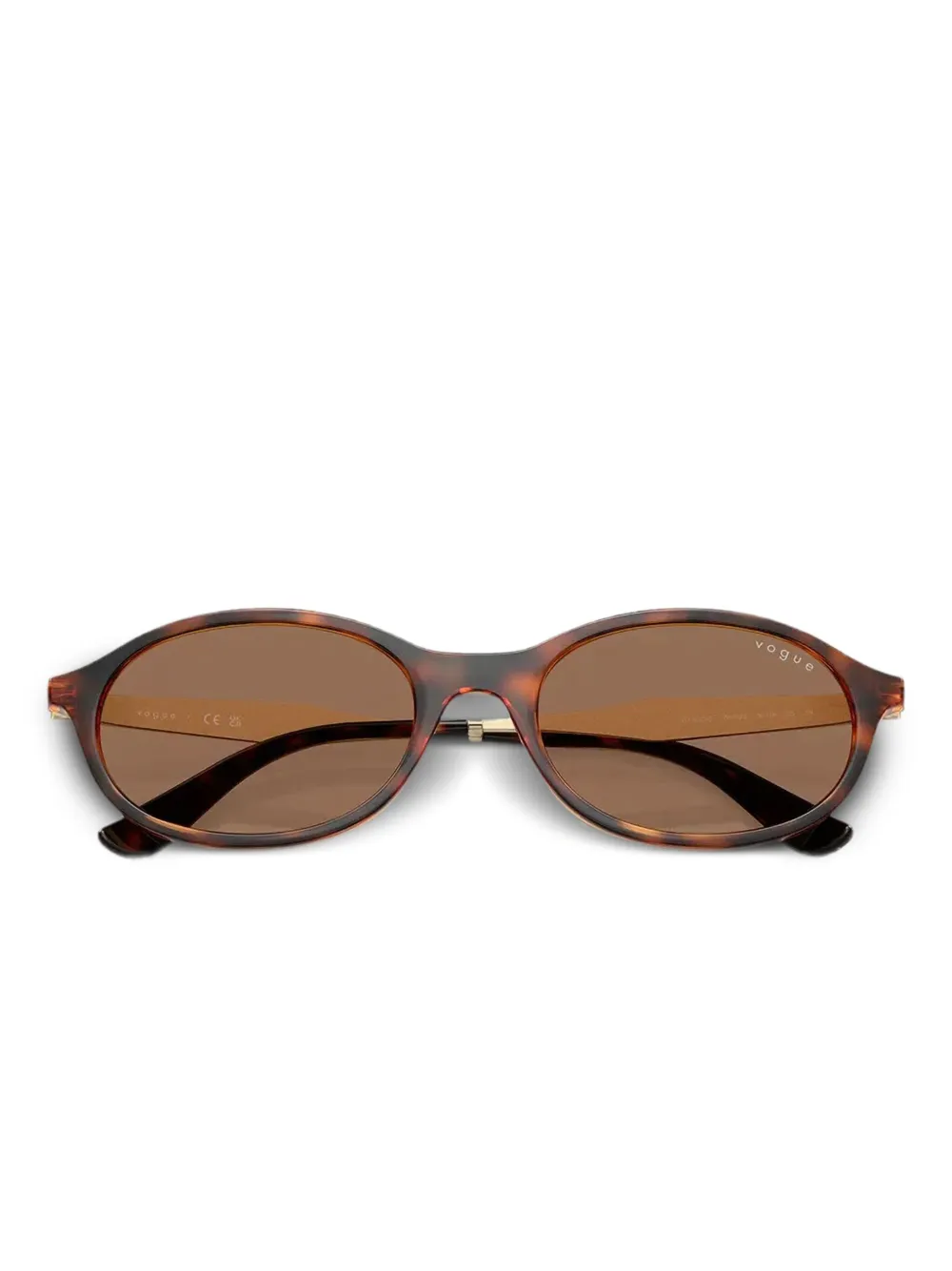 Vogue Eyewear Zonnebril met ovalen montuur Bruin