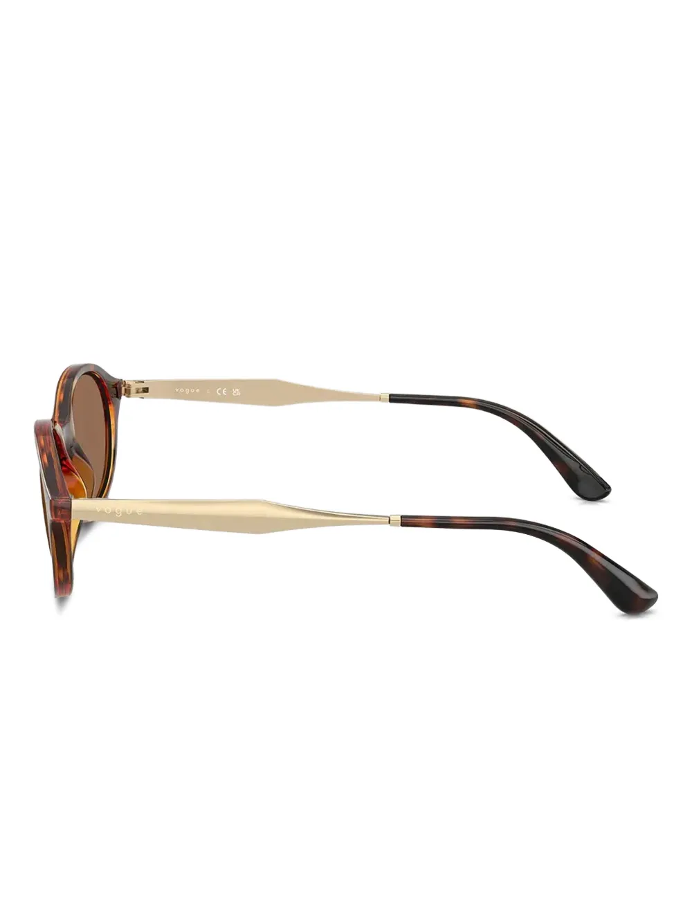 Vogue Eyewear Zonnebril met ovalen montuur Bruin