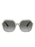 Vogue Eyewear geometric-frame sunglasses - Green