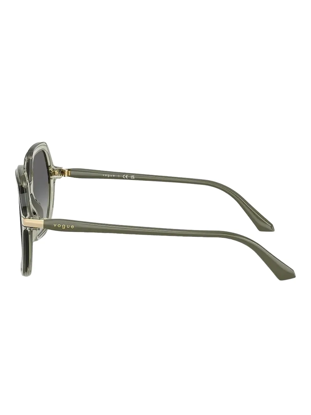 Vogue Eyewear Zonnebril met geometrisch montuur - Groen