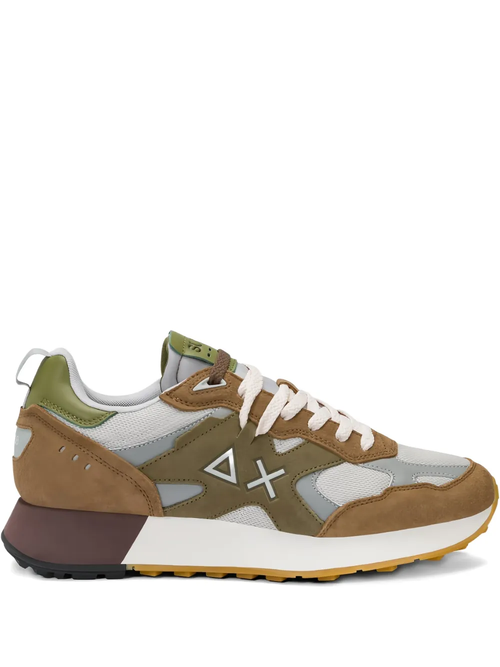 Sun68 logo-embellished sneakers Brown