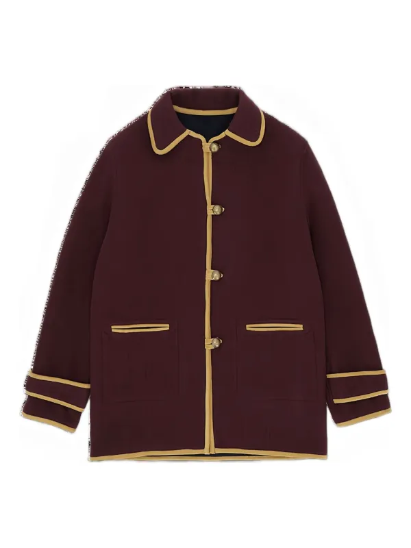 Fortela Danielle Wool Jacket in Red