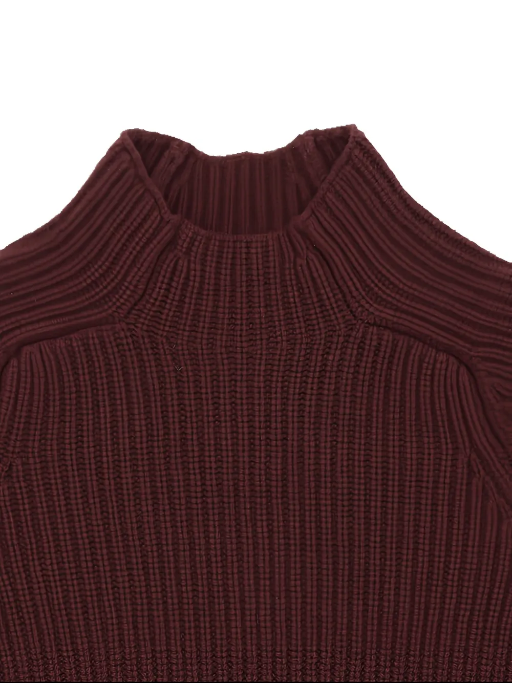 Fortela Leona geribbelde trui Rood
