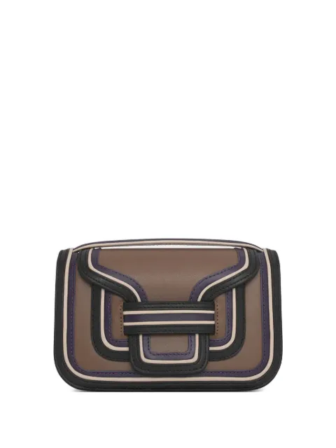 Pierre Hardy leather clutch bag