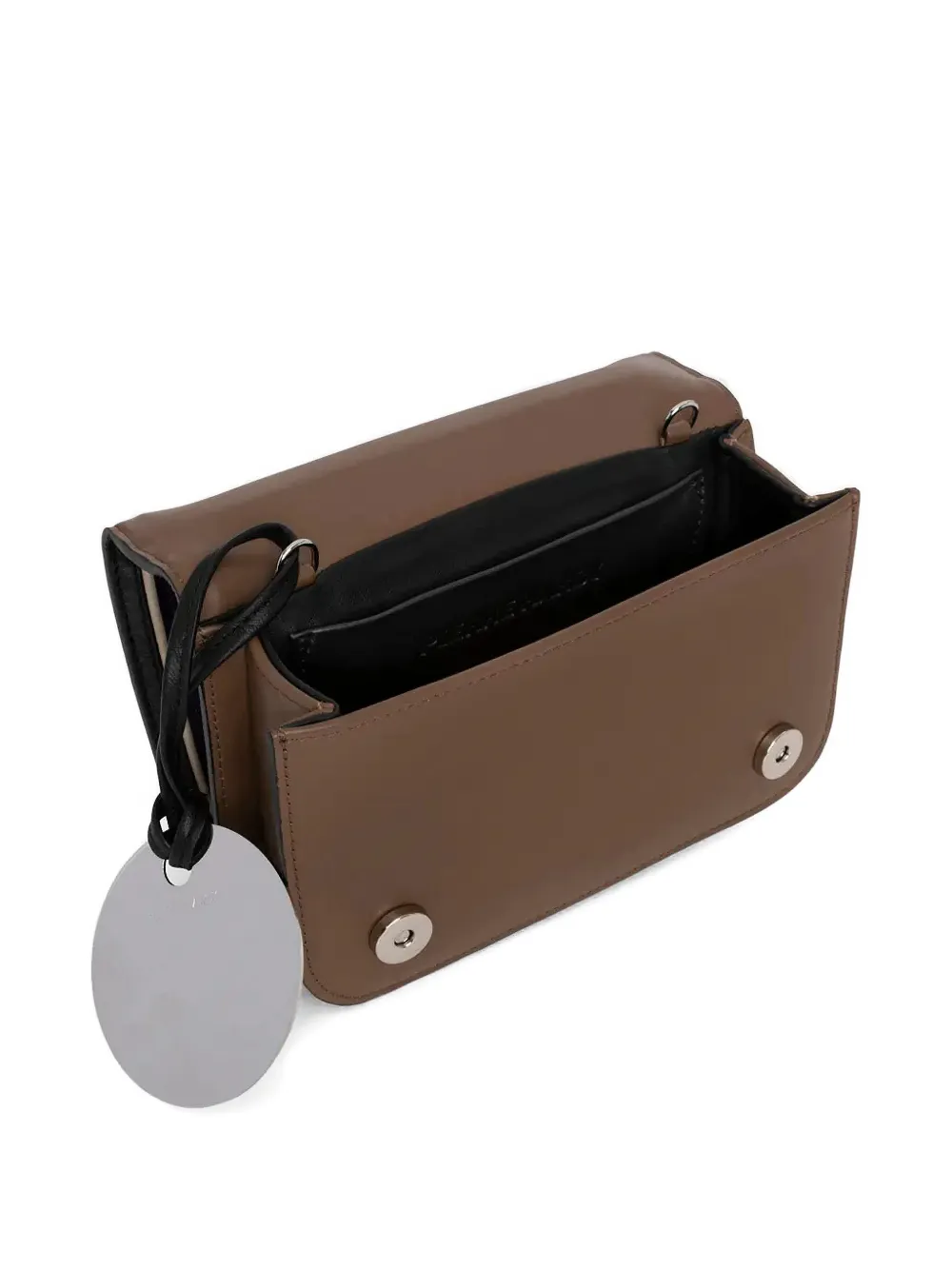 Pierre Hardy Leren clutch Bruin