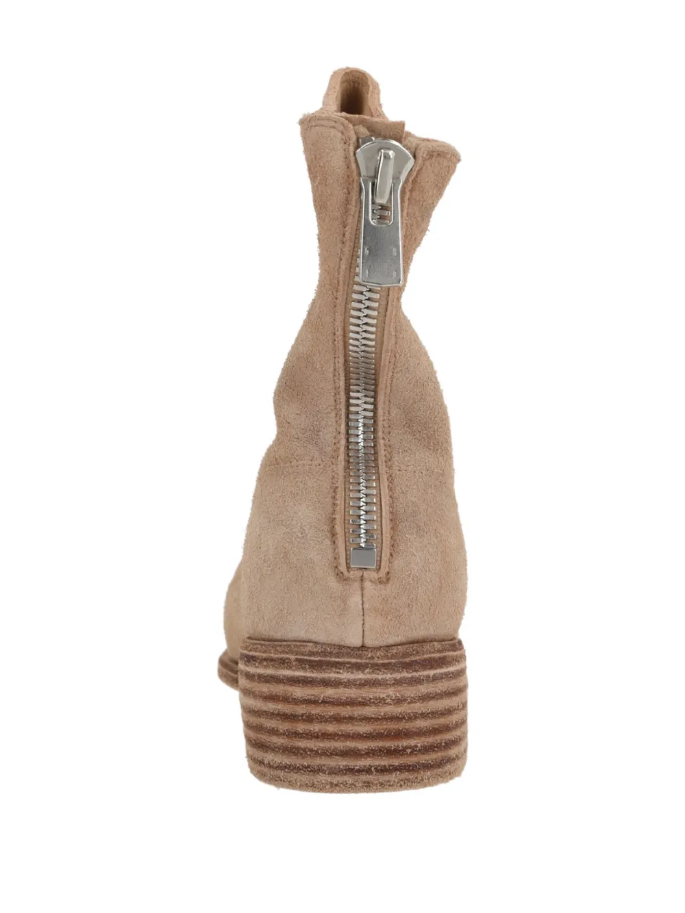 Guidi Round Toe Ankle Boots In Multi