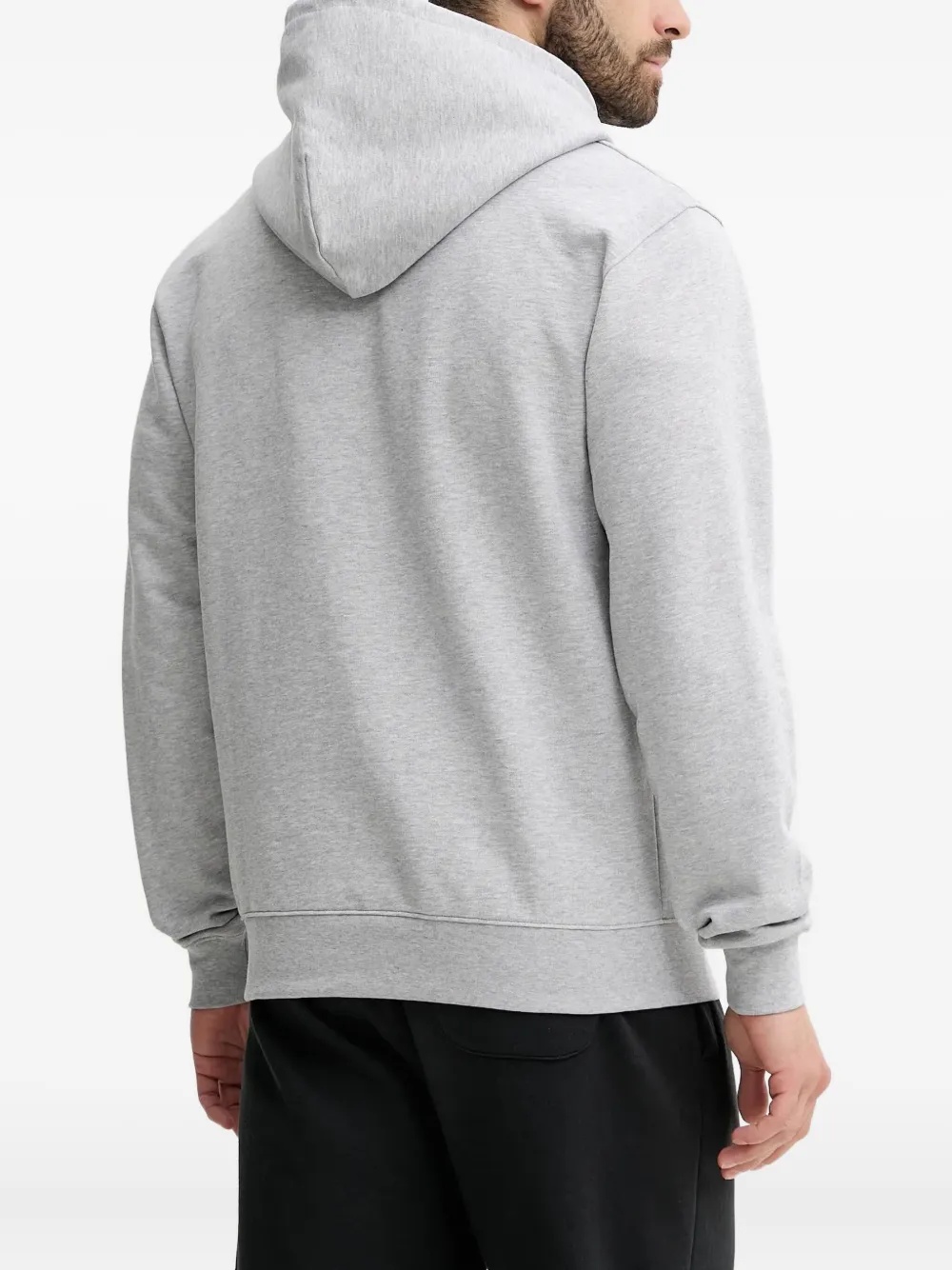 Poc Logo-print Hoodie In Gray
