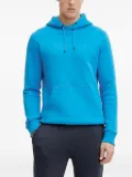 Peak Performance embroidered-logo hooded sweater - Blue