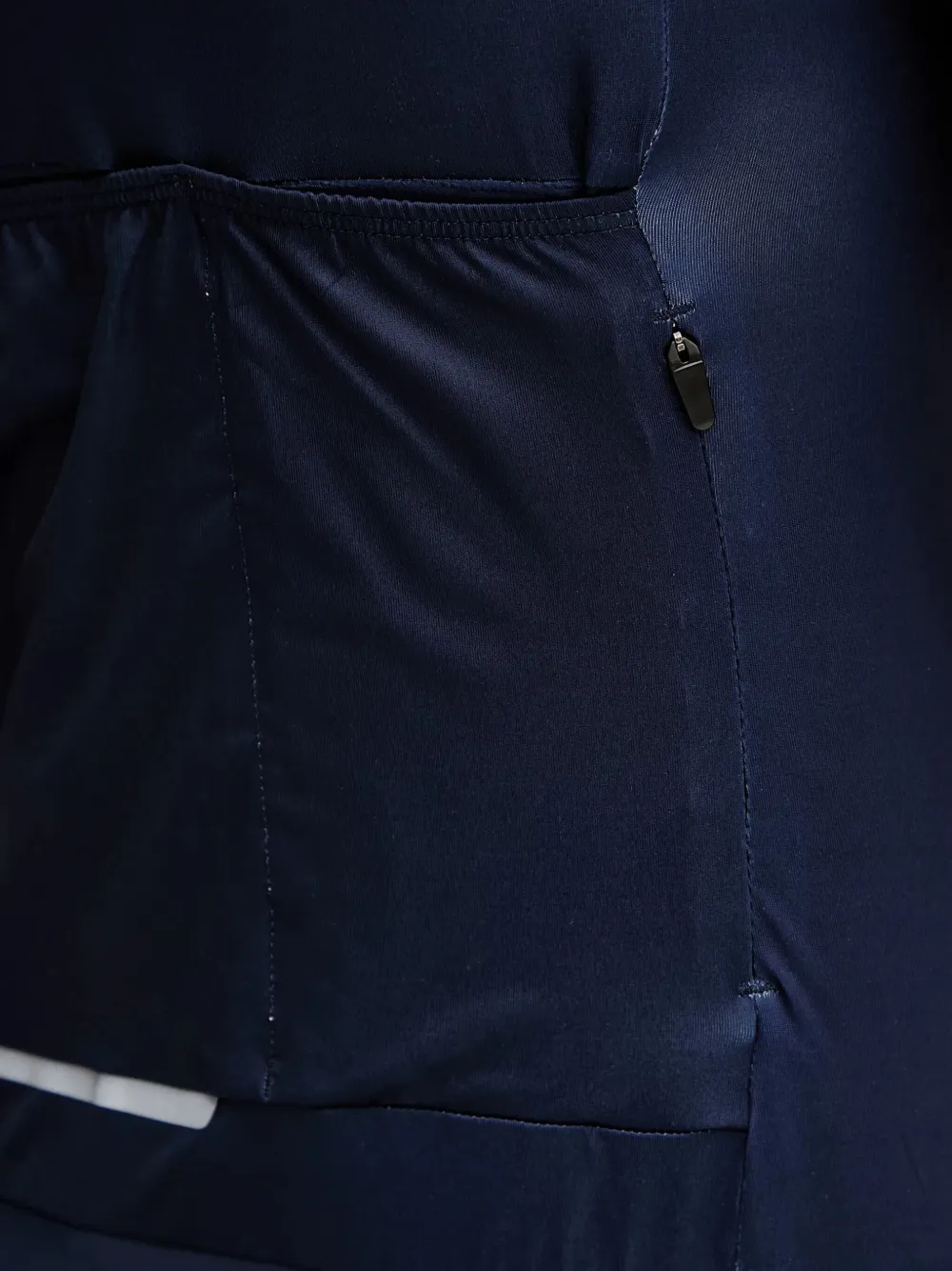 Poc Zip-fastening Short-sleeve Cycling Vest In Blue