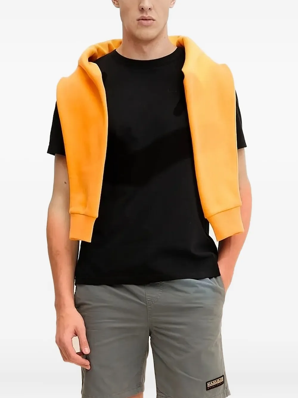 Peak Performance Moletom capuz com logo bordado | Laranja | Image 1