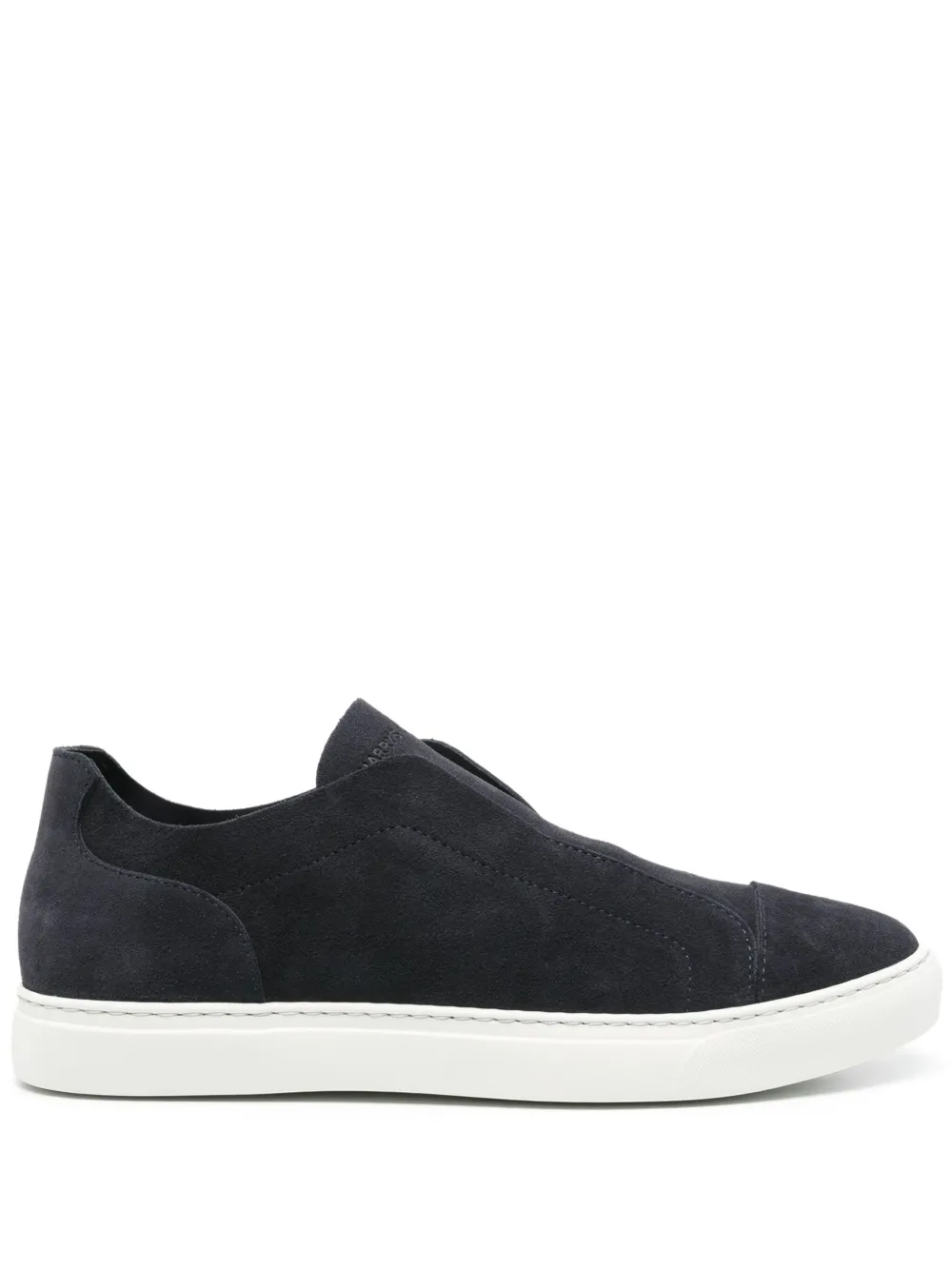 Harrys of London baskets en daim | bleu | Image 1