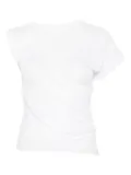 PINKO semi-sheer T-shirt - White