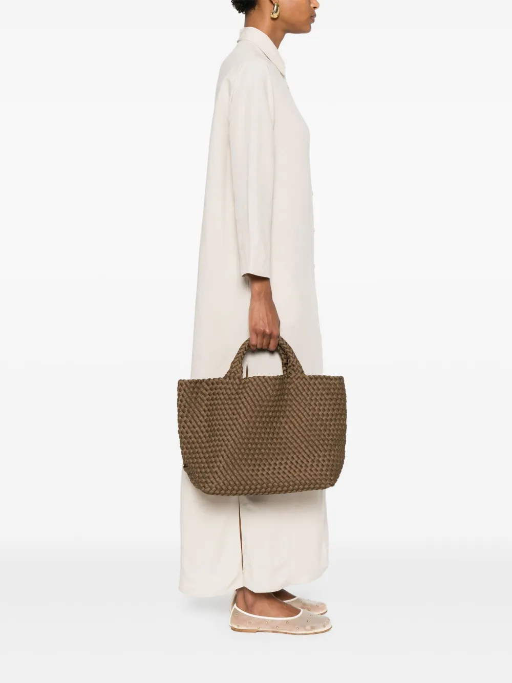 NAGHEDI St. Barths shopper - Groen