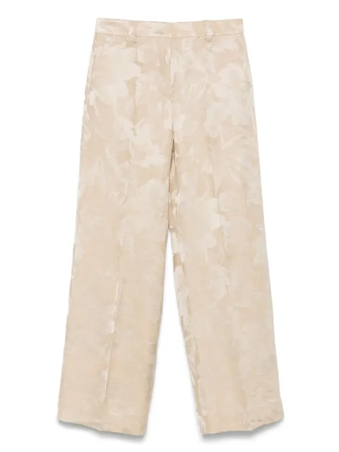 Incotex jacquard trousers