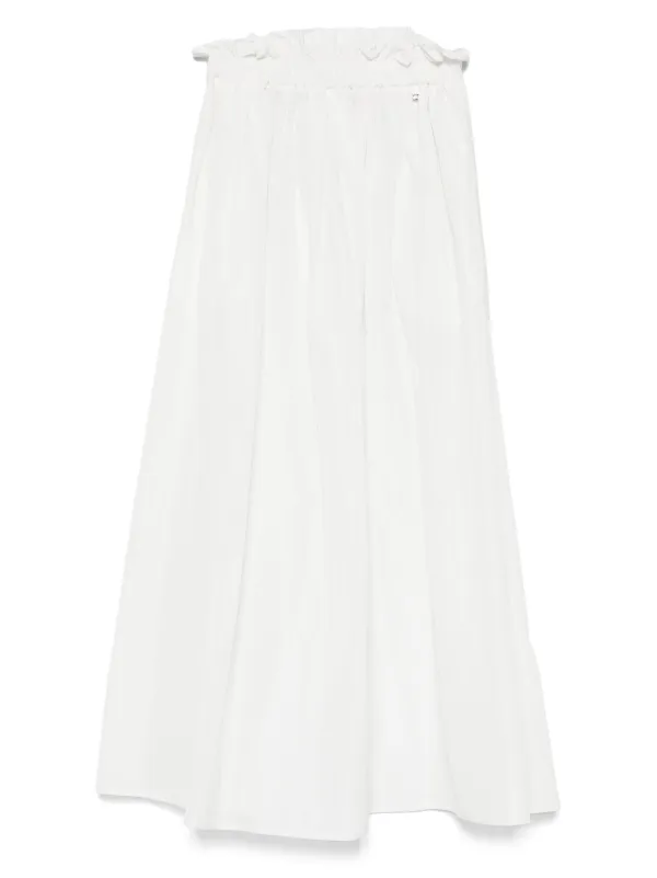 Herno High-waisted Skirt in White