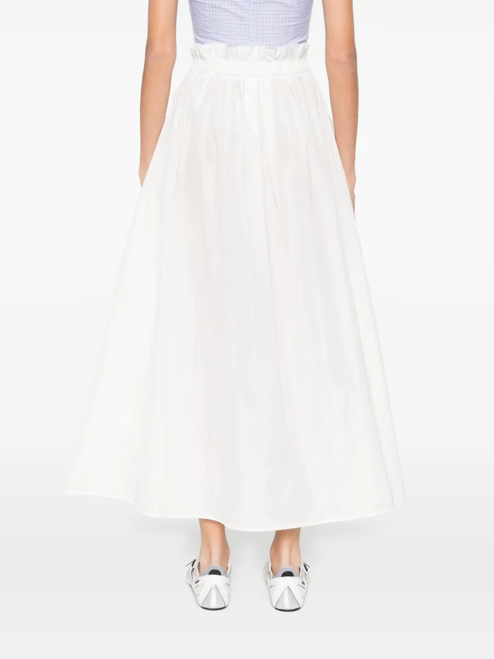 Herno High waist rok Wit
